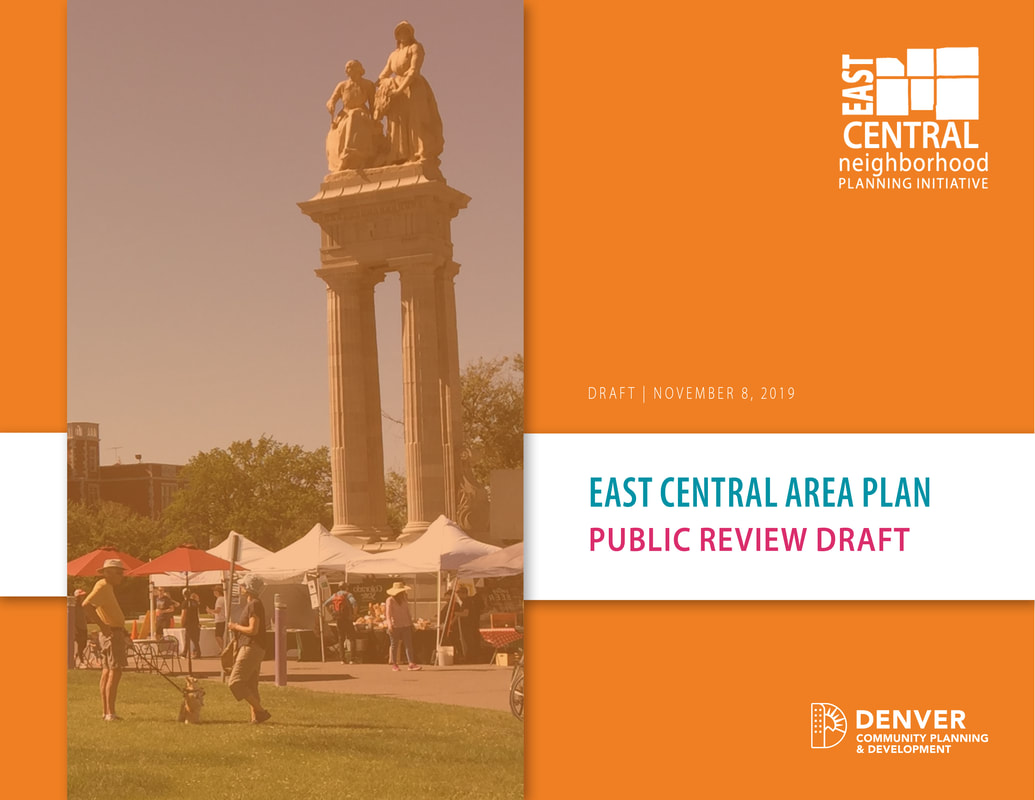 Cover Image for the East Central Area Plan - Public Review Draft